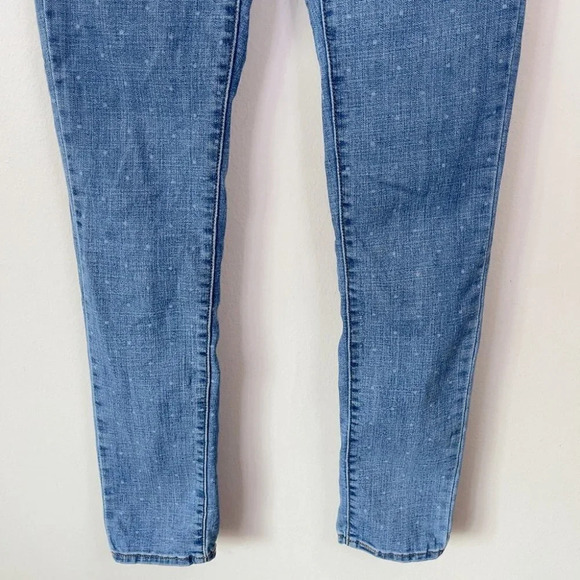 Levi's 311 Shaping Polka Dot Skinny Medium Wash Jeans - Picture 8 of 16